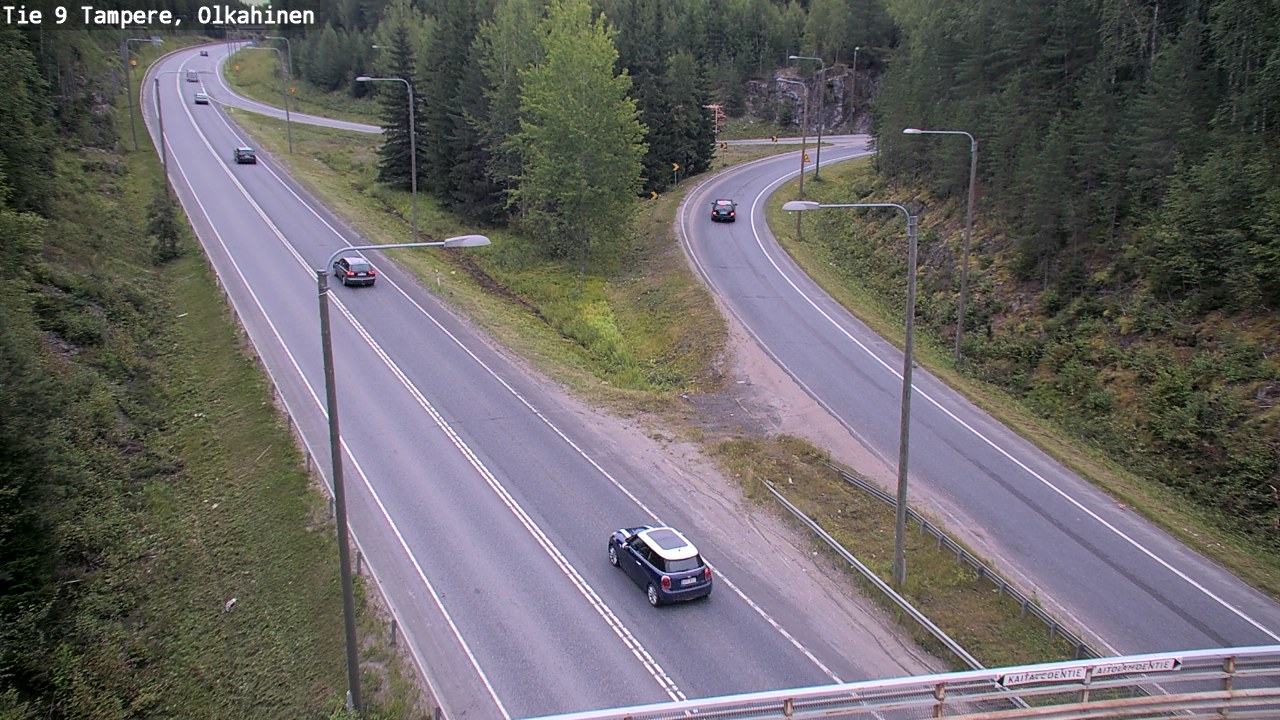 Weather Camera Image Road 9 Tampere, Olkahinen, Tampere, Pirkanmaa