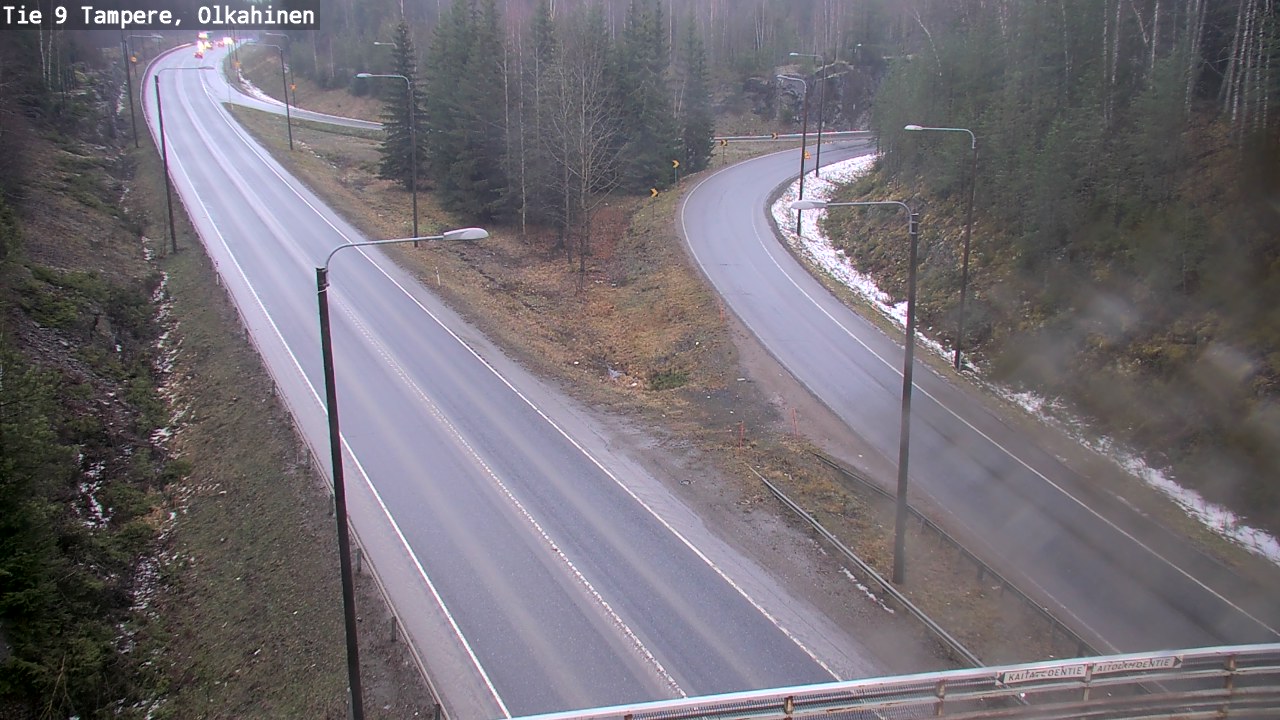Weather Camera Image Road 9 Tampere, Olkahinen, Tampere, Pirkanmaa