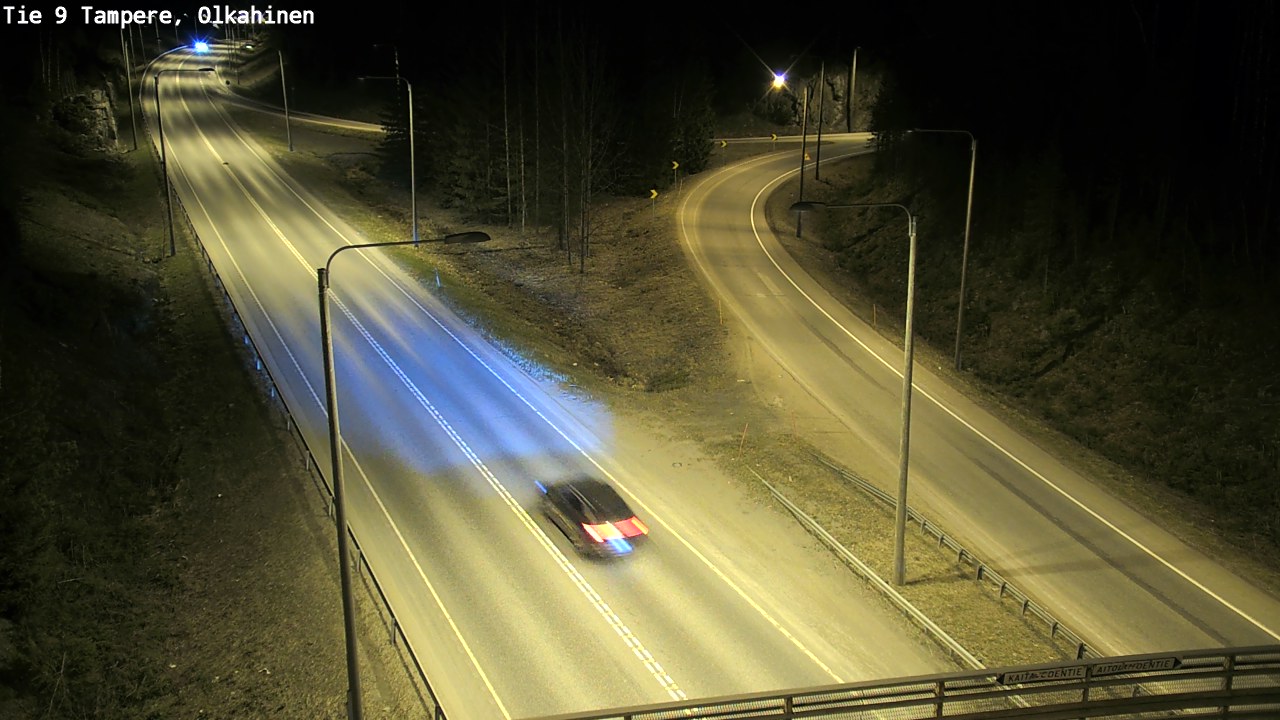Weather Camera Image Road 9 Tampere, Olkahinen, Tampere, Pirkanmaa