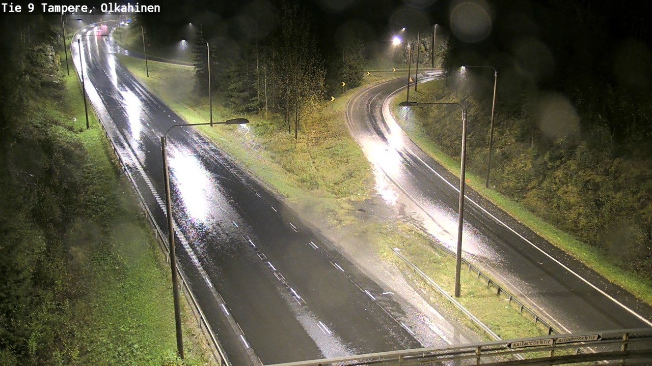 Weather Camera Image Road 9 Tampere, Olkahinen, Tampere, Pirkanmaa