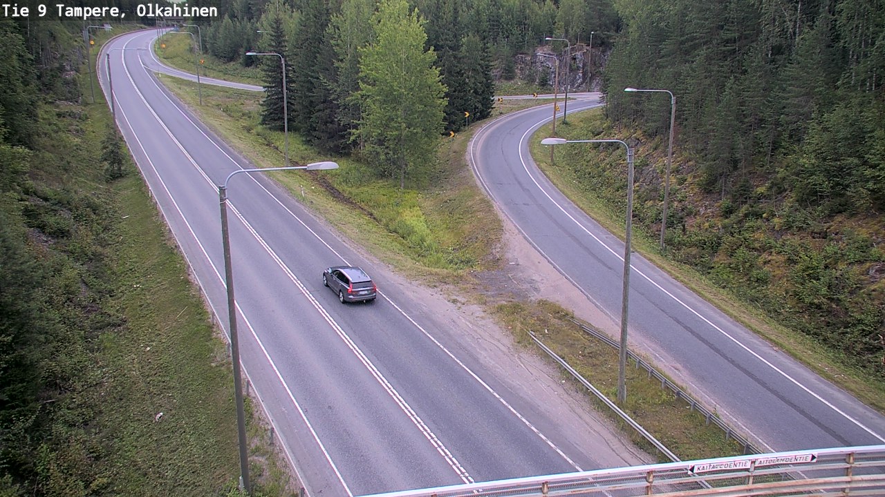 Weather Camera Image Road 9 Tampere, Olkahinen, Tampere, Pirkanmaa