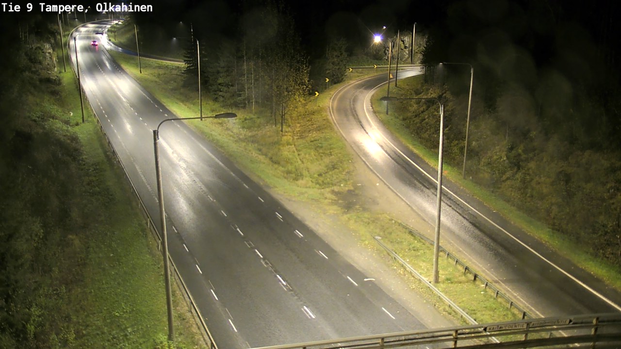 Weather Camera Image Road 9 Tampere, Olkahinen, Tampere, Pirkanmaa