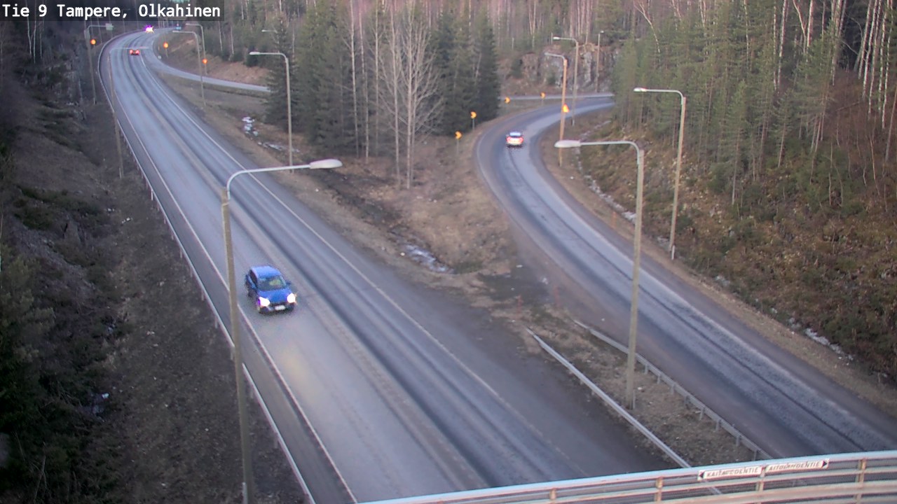 Weather Camera Image Road 9 Tampere, Olkahinen, Tampere, Pirkanmaa