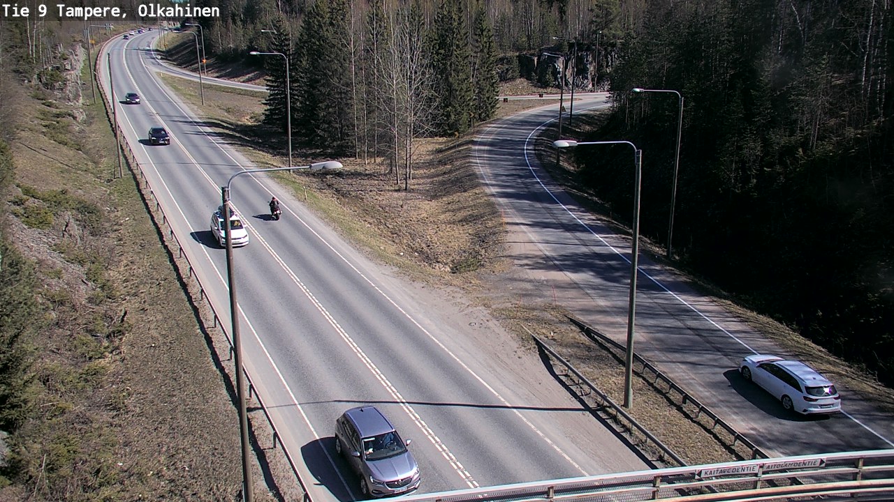 Weather Camera Image Road 9 Tampere, Olkahinen, Tampere, Pirkanmaa