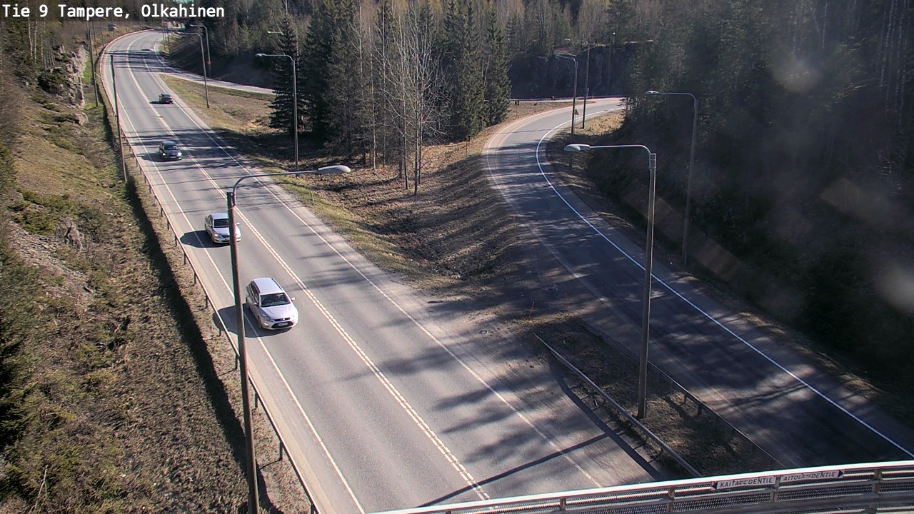 Weather Camera Image Road 9 Tampere, Olkahinen, Tampere, Pirkanmaa