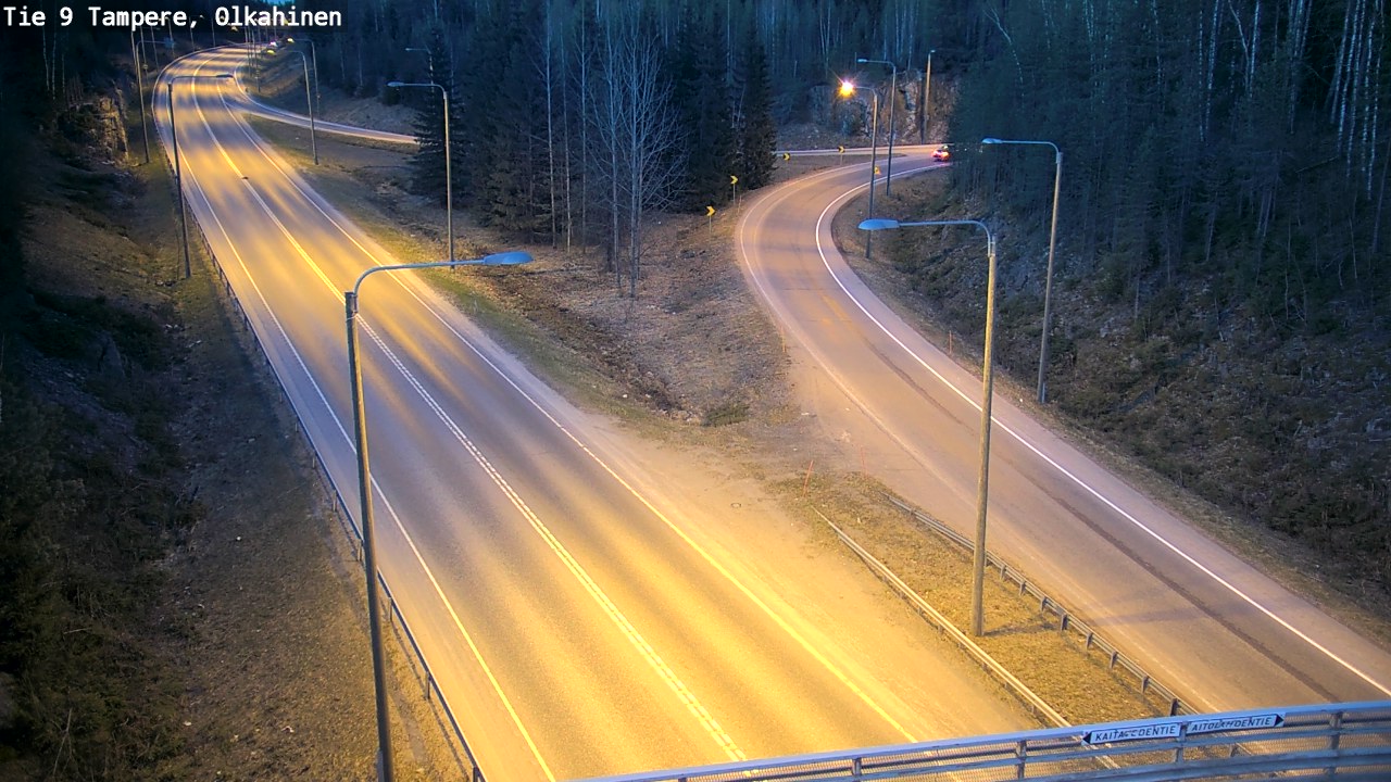 Weather Camera Image Road 9 Tampere, Olkahinen, Tampere, Pirkanmaa