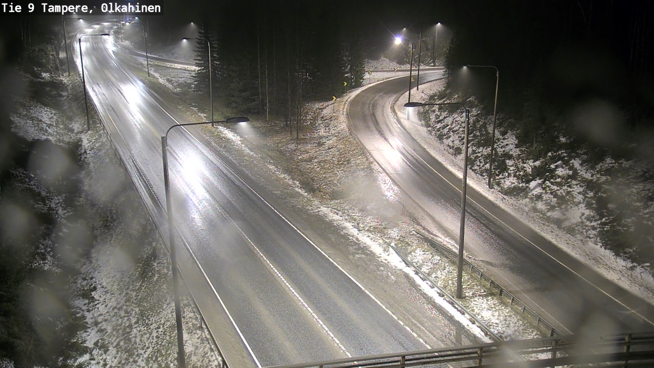 Weather Camera Image Väg 9 Tammerfors, Olkahinen, Tampere, Pirkanmaa