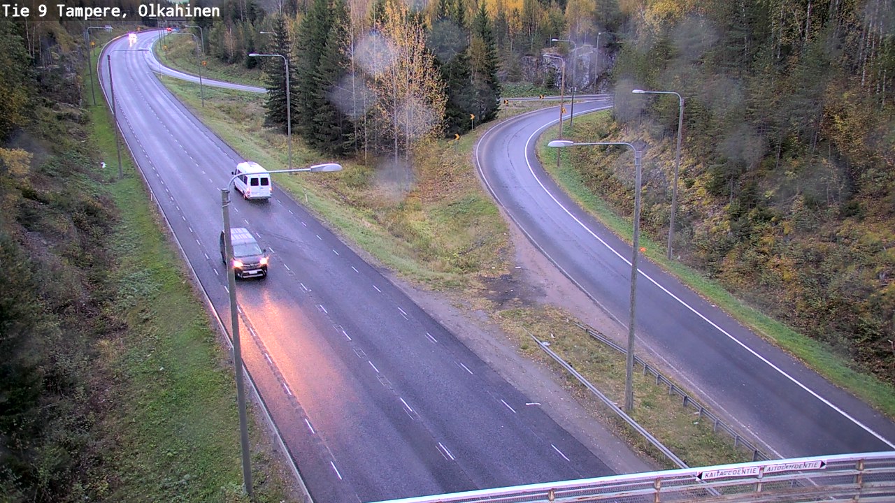 Weather Camera Image Road 9 Tampere, Olkahinen, Tampere, Pirkanmaa