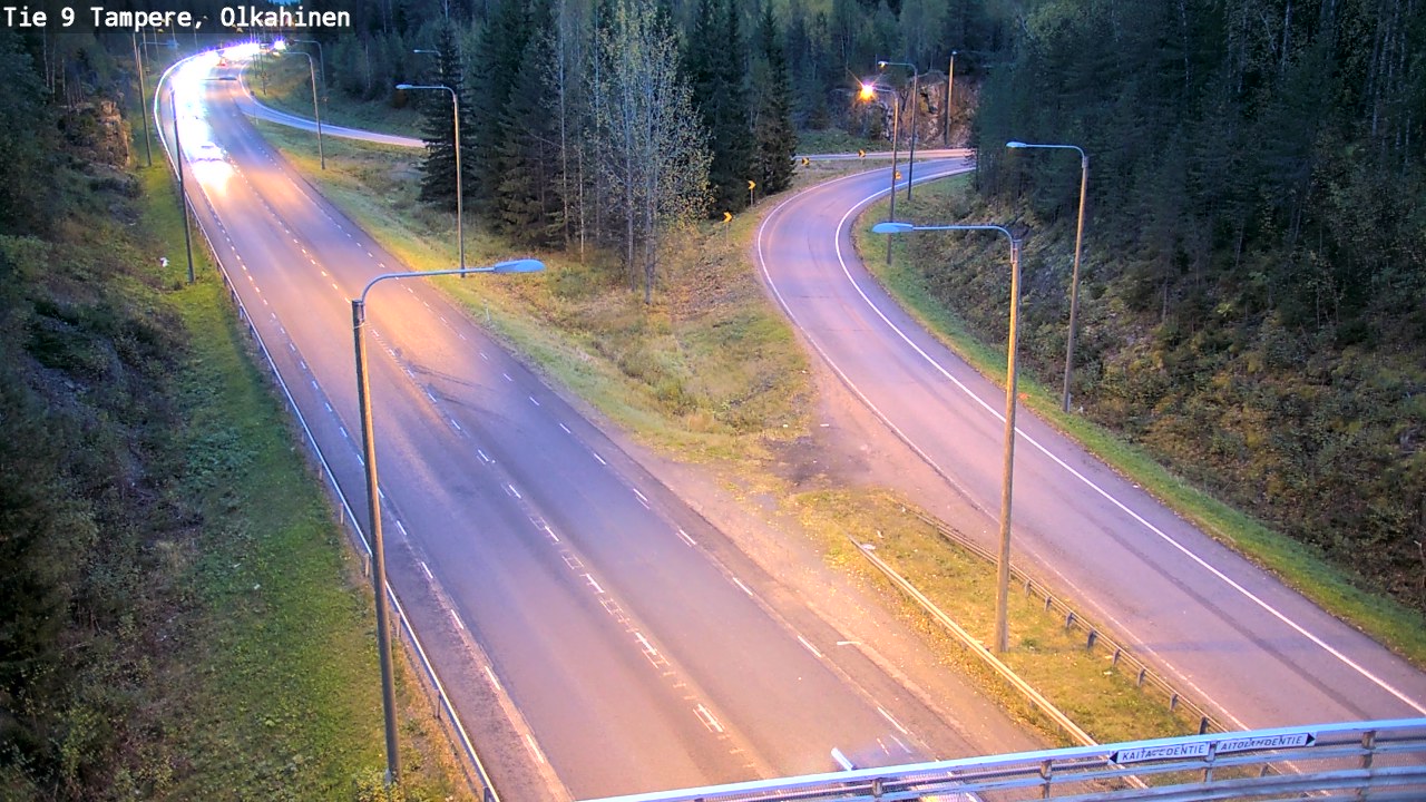 Weather Camera Image Road 9 Tampere, Olkahinen, Tampere, Pirkanmaa