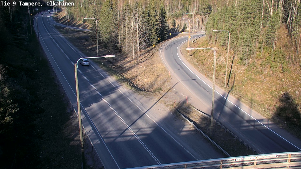 Weather Camera Image Road 9 Tampere, Olkahinen, Tampere, Pirkanmaa