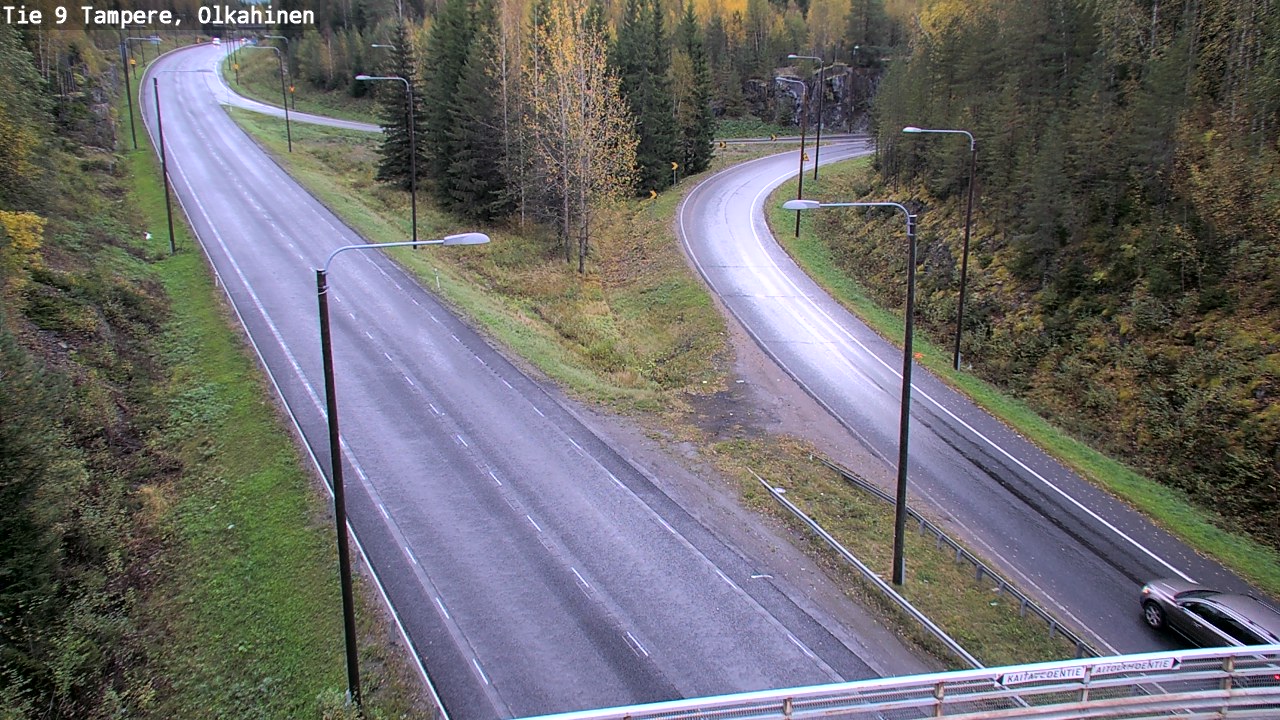 Weather Camera Image Road 9 Tampere, Olkahinen, Tampere, Pirkanmaa