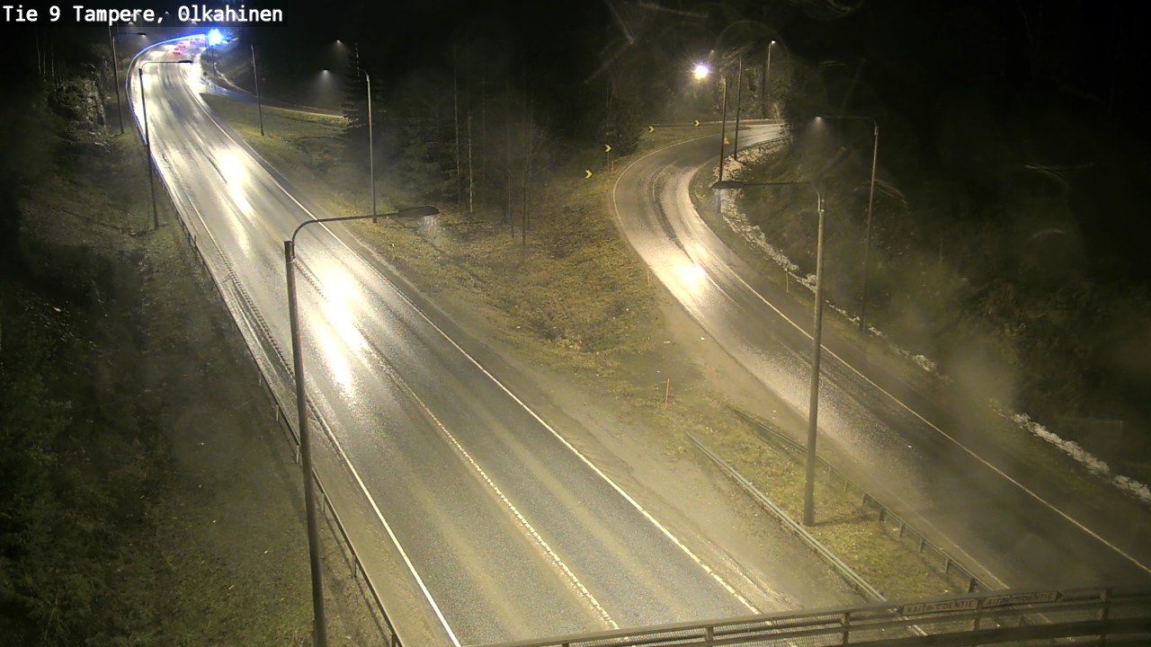 Weather Camera Image Road 9 Tampere, Olkahinen, Tampere, Pirkanmaa