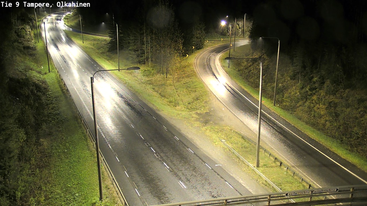 Weather Camera Image Road 9 Tampere, Olkahinen, Tampere, Pirkanmaa