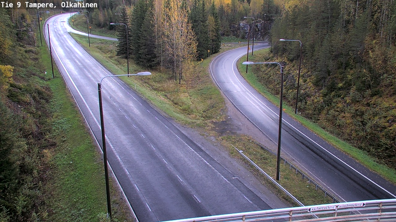 Weather Camera Image Road 9 Tampere, Olkahinen, Tampere, Pirkanmaa