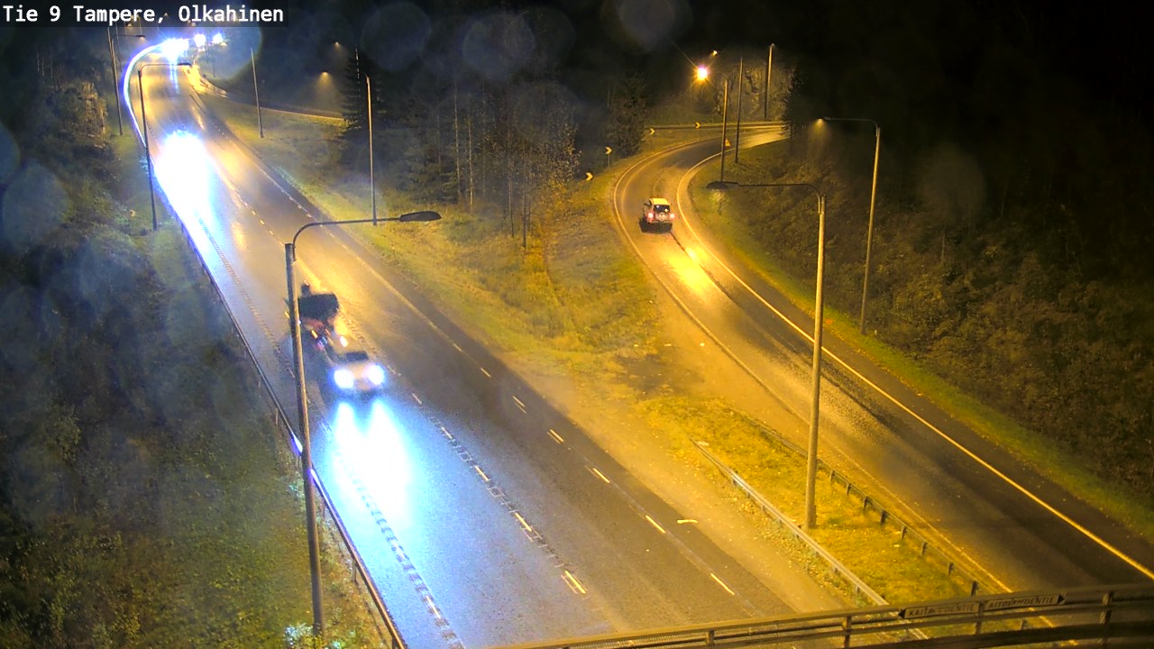 Weather Camera Image Road 9 Tampere, Olkahinen, Tampere, Pirkanmaa