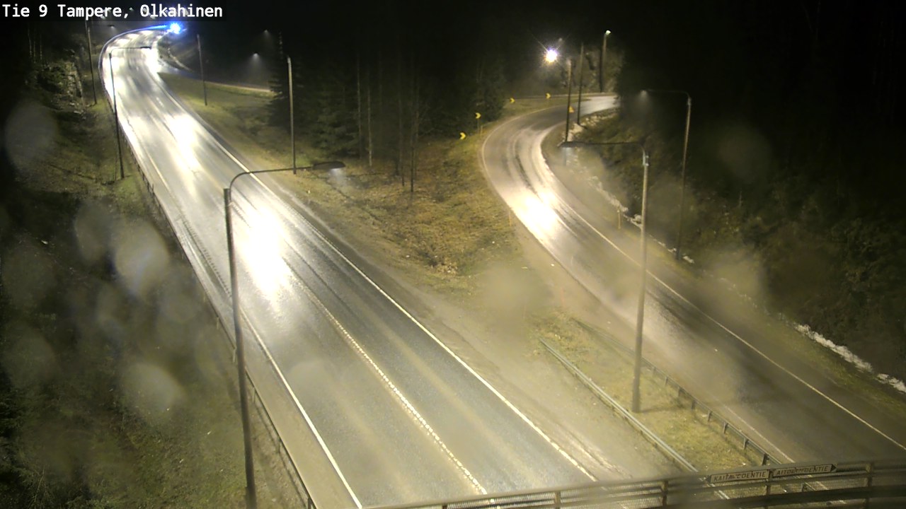 Weather Camera Image Road 9 Tampere, Olkahinen, Tampere, Pirkanmaa