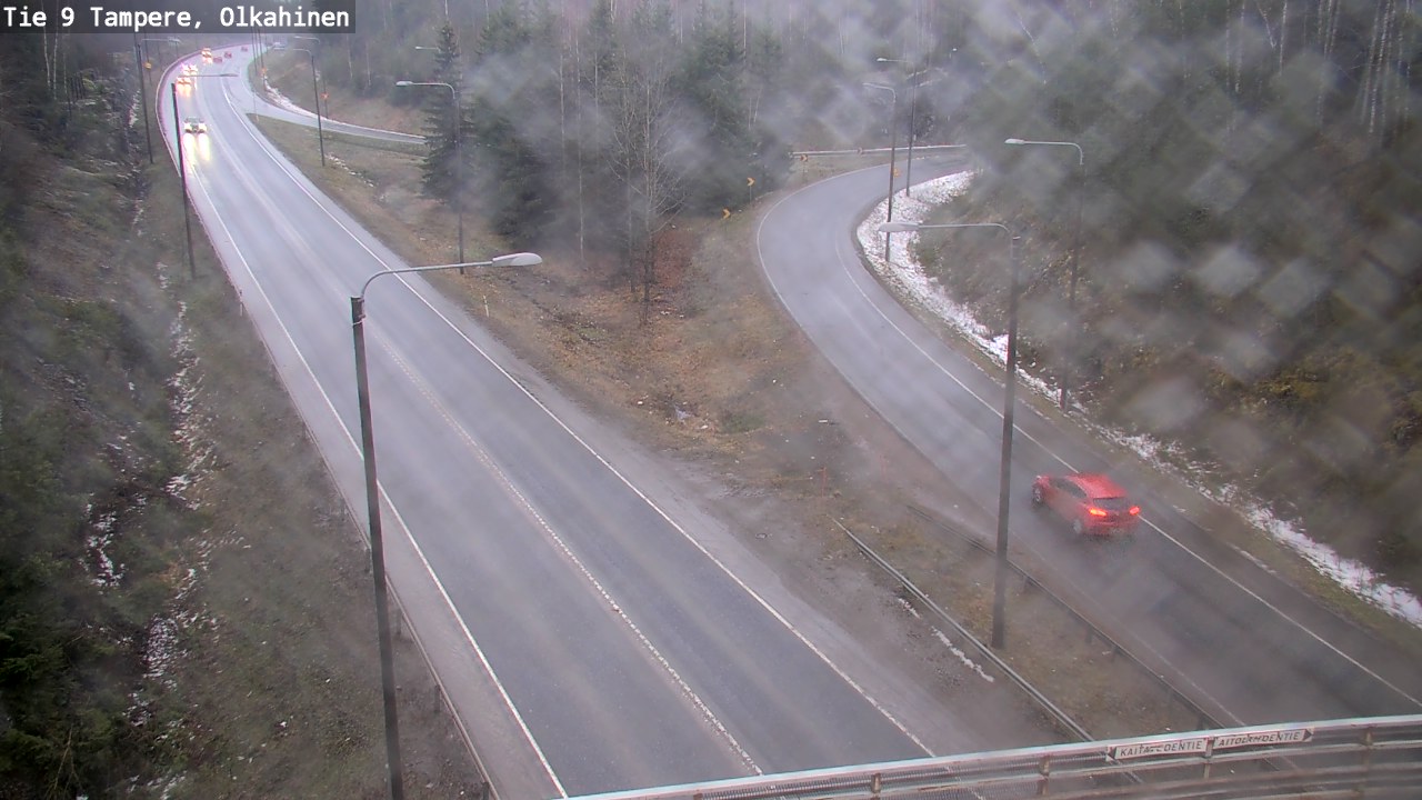 Weather Camera Image Road 9 Tampere, Olkahinen, Tampere, Pirkanmaa