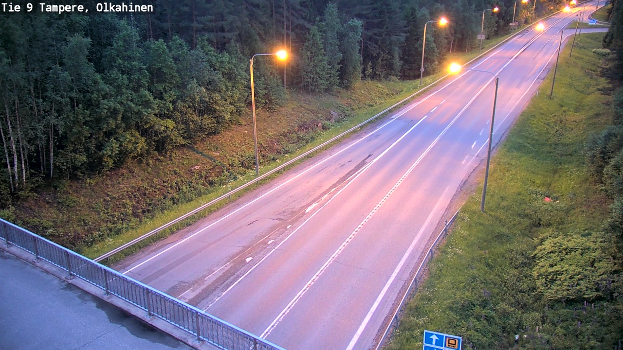 Kelikamerat Kuva Tie 9 Tampere, Olkahinen, Tampere, Pirkanmaa