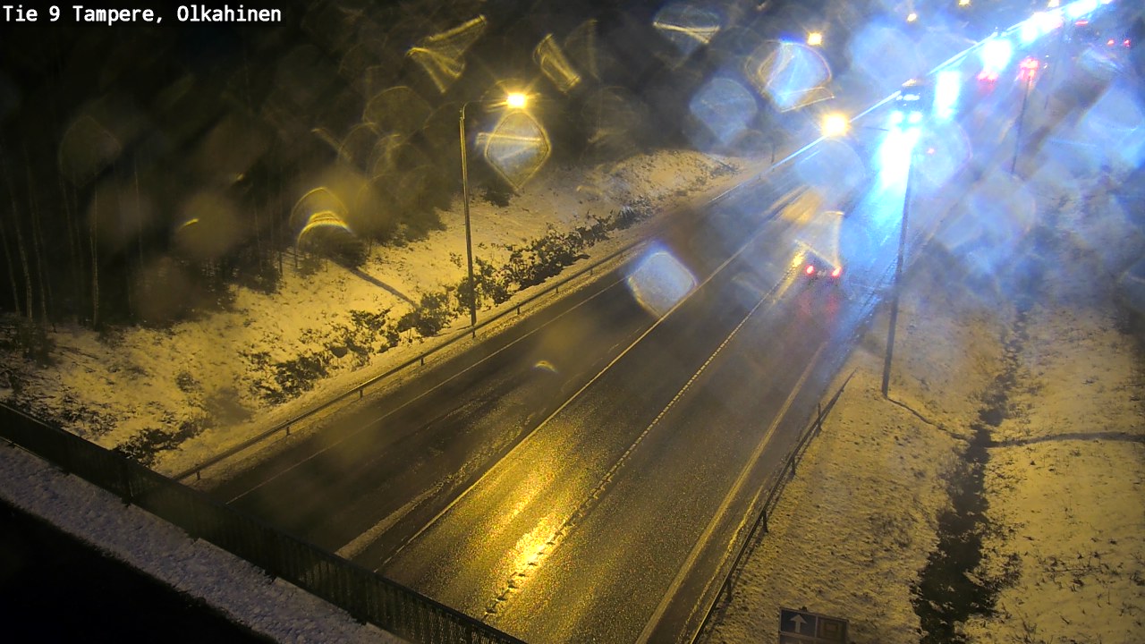 Weather Camera Image Väg 9 Tammerfors, Olkahinen, Tampere, Pirkanmaa