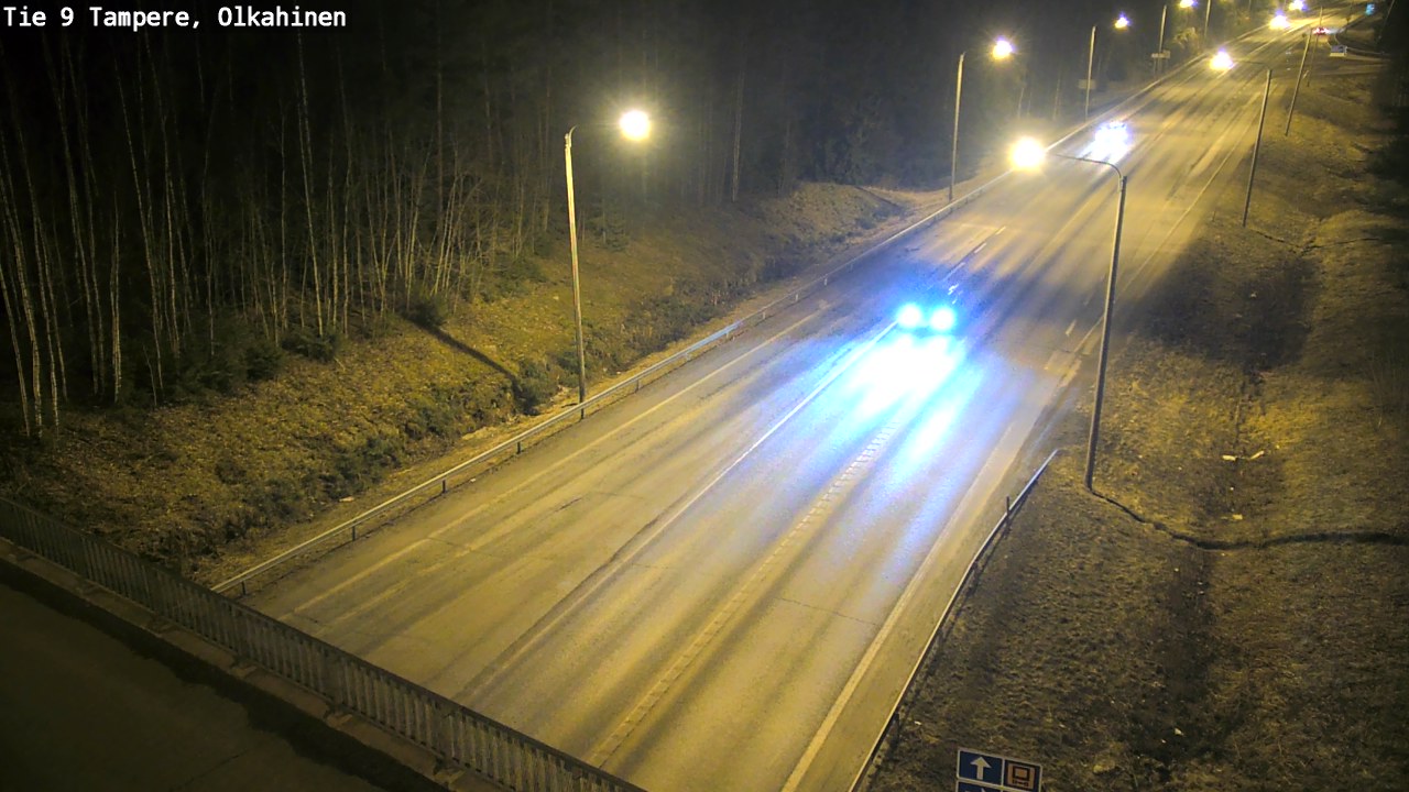Weather Camera Image Road 9 Tampere, Olkahinen, Tampere, Pirkanmaa