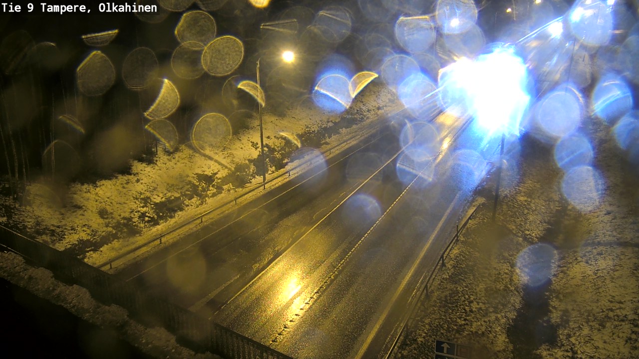 Weather Camera Image Väg 9 Tammerfors, Olkahinen, Tampere, Pirkanmaa