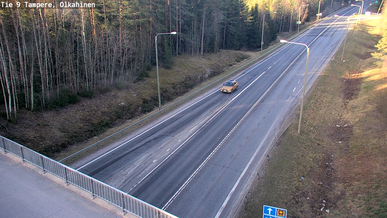 Kelikamerat Kuva Tie 9 Tampere, Olkahinen, Tampere, Pirkanmaa