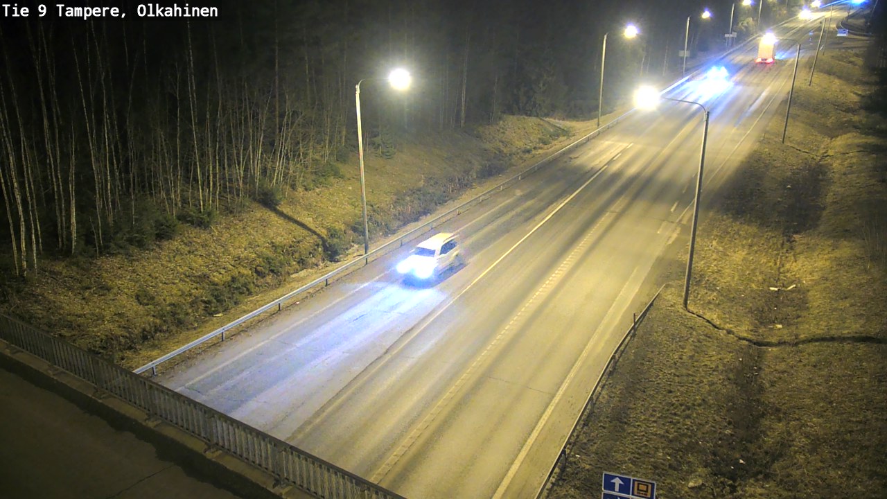 Weather Camera Image Road 9 Tampere, Olkahinen, Tampere, Pirkanmaa