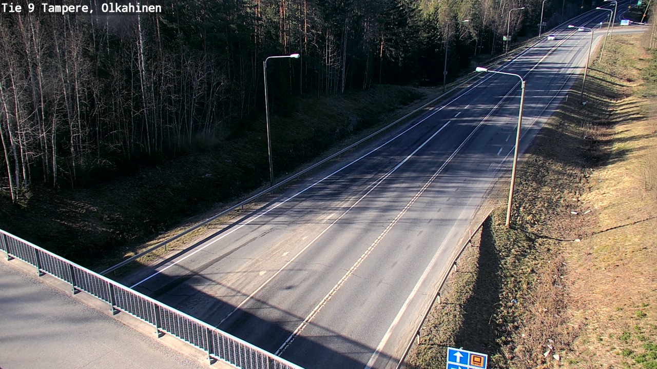 Kelikamerat Kuva Tie 9 Tampere, Olkahinen, Tampere, Pirkanmaa