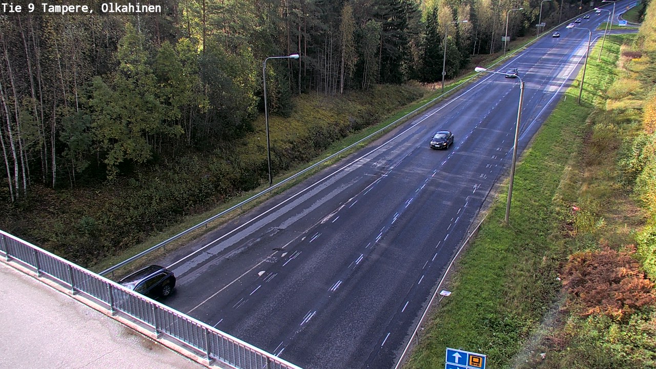 Weather Camera Image Road 9 Tampere, Olkahinen, Tampere, Pirkanmaa