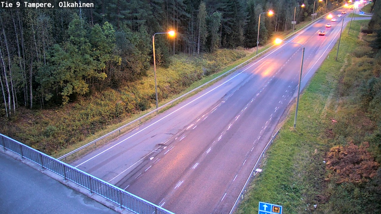 Kelikamerat Kuva Tie 9 Tampere, Olkahinen, Tampere, Pirkanmaa