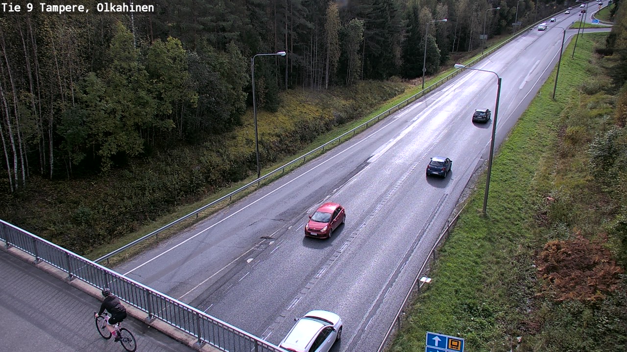 Weather Camera Image Road 9 Tampere, Olkahinen, Tampere, Pirkanmaa