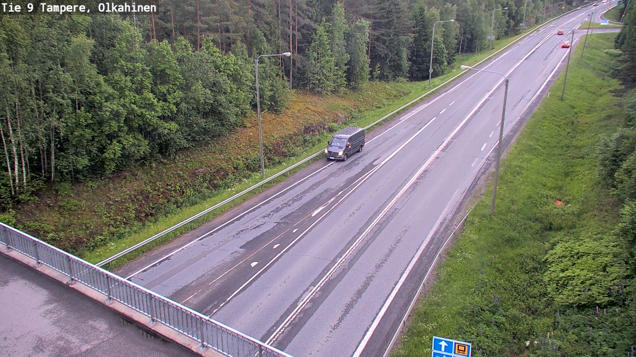 Kelikamerat Kuva Tie 9 Tampere, Olkahinen, Tampere, Pirkanmaa
