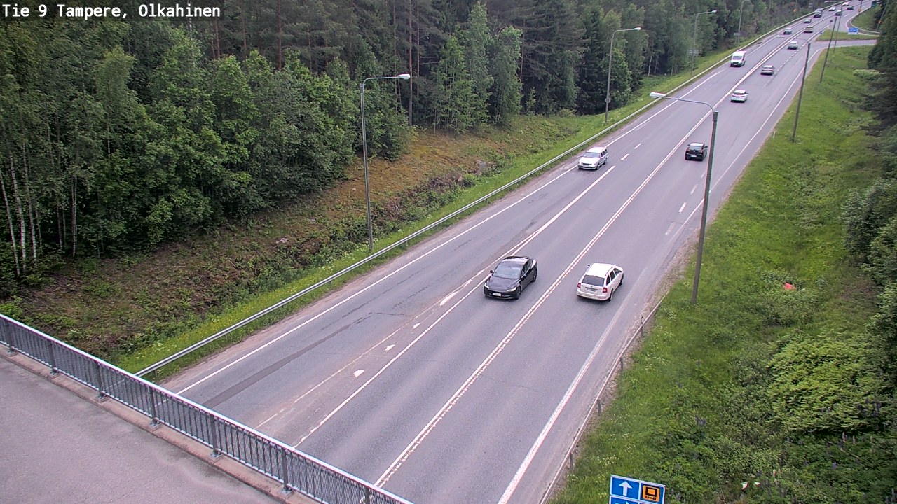 Kelikamerat Kuva Tie 9 Tampere, Olkahinen, Tampere, Pirkanmaa