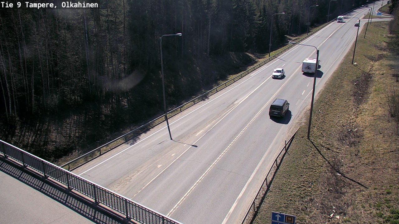 Kelikamerat Kuva Tie 9 Tampere, Olkahinen, Tampere, Pirkanmaa
