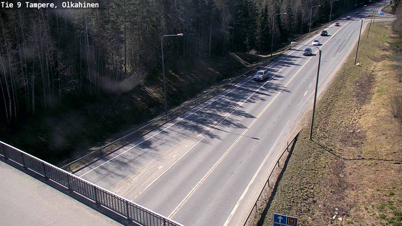 Kelikamerat Kuva Tie 9 Tampere, Olkahinen, Tampere, Pirkanmaa