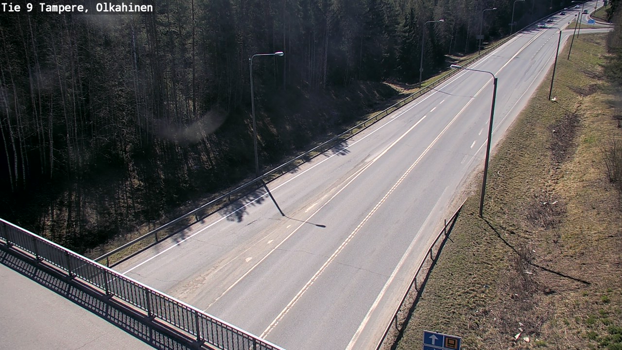 Kelikamerat Kuva Tie 9 Tampere, Olkahinen, Tampere, Pirkanmaa