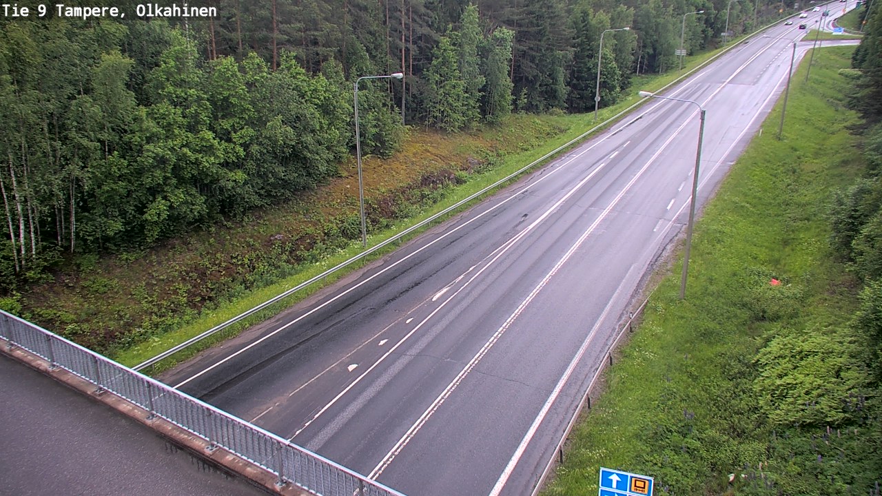 Kelikamerat Kuva Tie 9 Tampere, Olkahinen, Tampere, Pirkanmaa