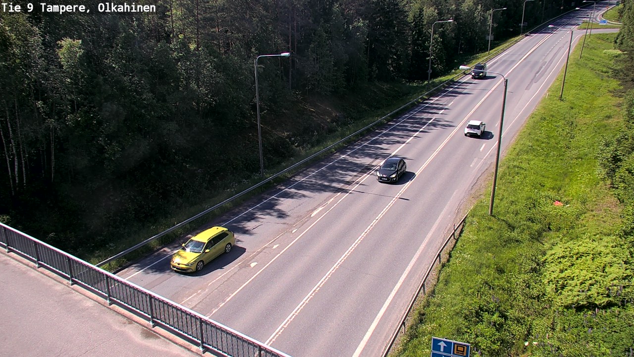 Kelikamerat Kuva Tie 9 Tampere, Olkahinen, Tampere, Pirkanmaa