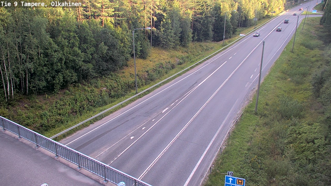 Kelikamerat Kuva Tie 9 Tampere, Olkahinen, Tampere, Pirkanmaa
