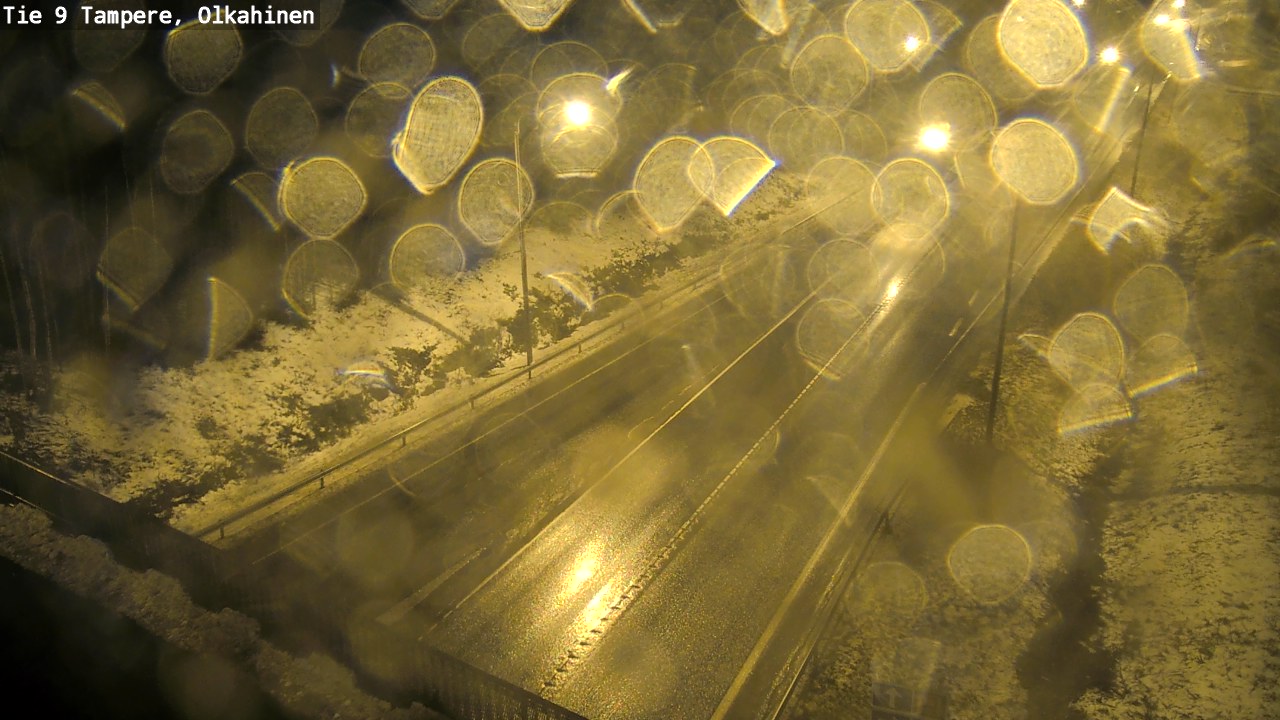 Weather Camera Image Väg 9 Tammerfors, Olkahinen, Tampere, Pirkanmaa