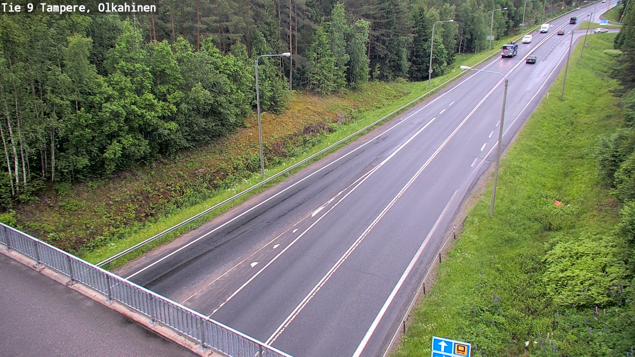 Kelikamerat Kuva Tie 9 Tampere, Olkahinen, Tampere, Pirkanmaa