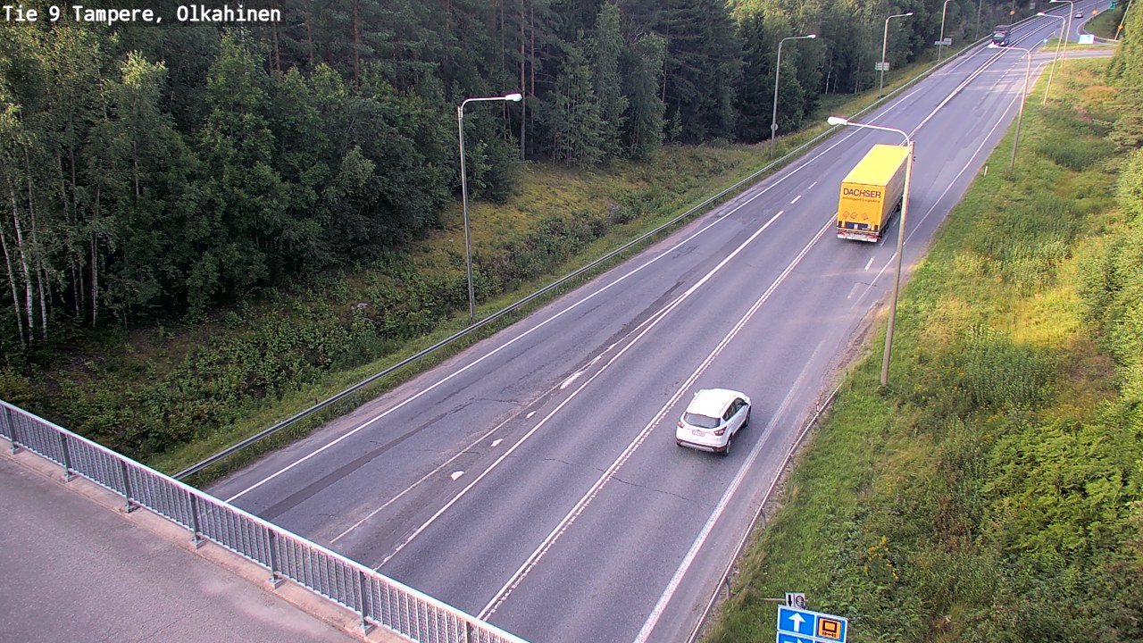 Kelikamerat Kuva Tie 9 Tampere, Olkahinen, Tampere, Pirkanmaa