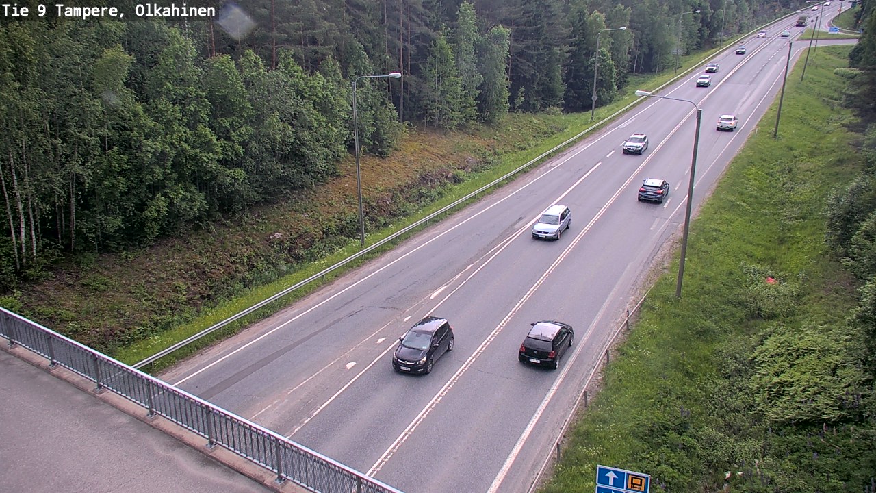 Kelikamerat Kuva Tie 9 Tampere, Olkahinen, Tampere, Pirkanmaa
