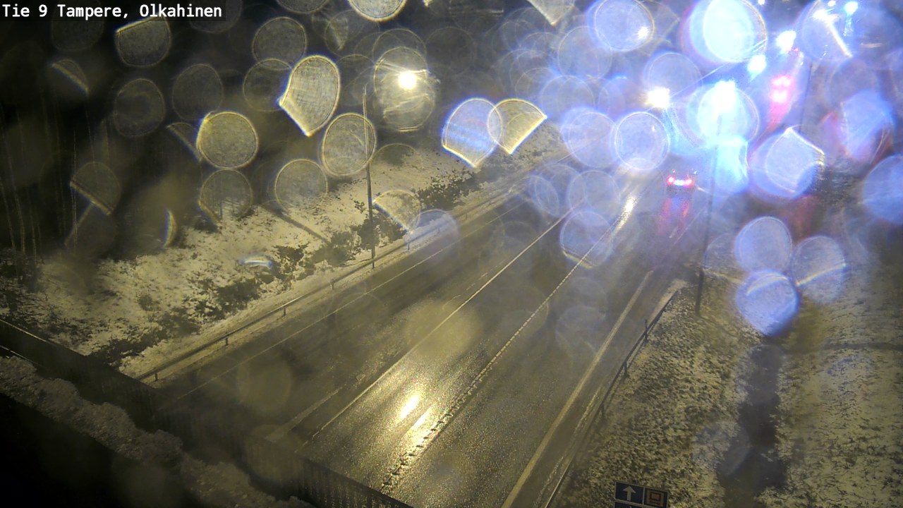 Weather Camera Image Väg 9 Tammerfors, Olkahinen, Tampere, Pirkanmaa