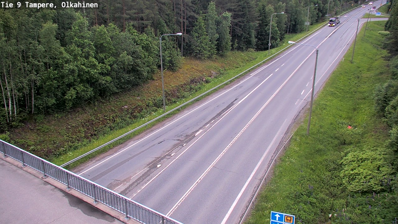 Kelikamerat Kuva Tie 9 Tampere, Olkahinen, Tampere, Pirkanmaa
