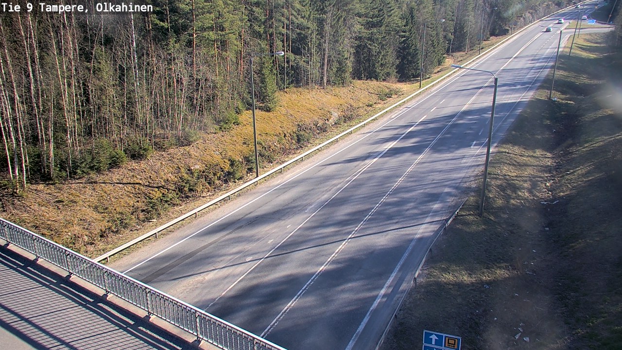 Kelikamerat Kuva Tie 9 Tampere, Olkahinen, Tampere, Pirkanmaa