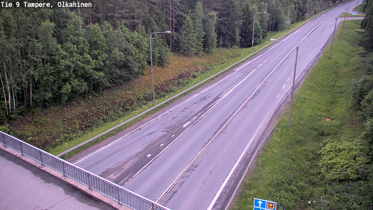 Kelikamerat Kuva Tie 9 Tampere, Olkahinen, Tampere, Pirkanmaa