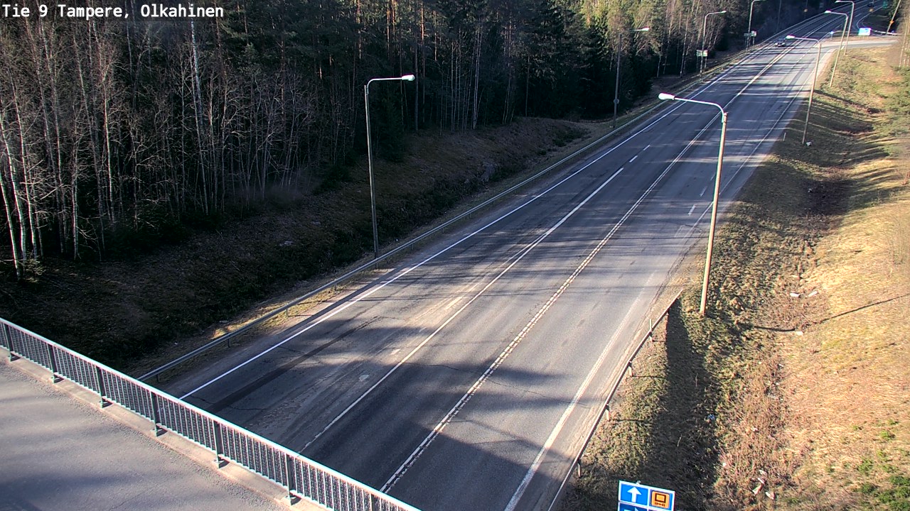 Kelikamerat Kuva Tie 9 Tampere, Olkahinen, Tampere, Pirkanmaa