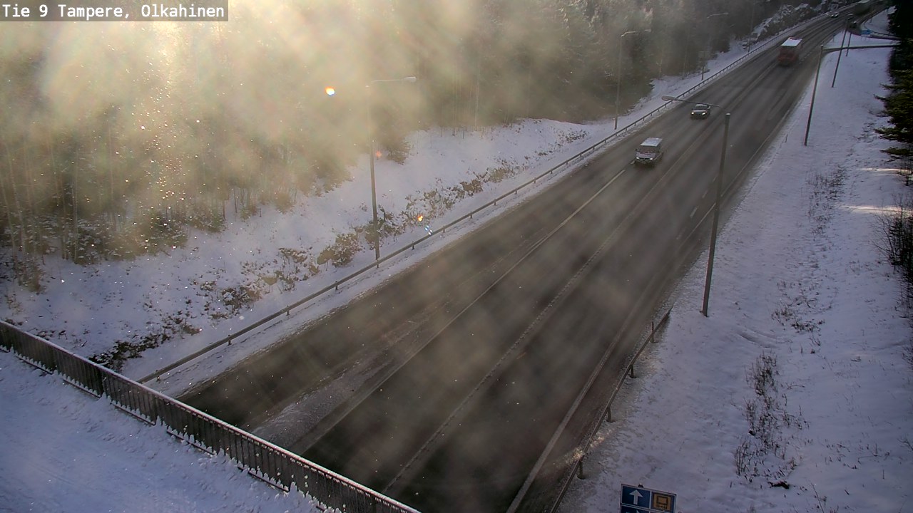 Kelikamerat Kuva Tie 9 Tampere, Olkahinen, Tampere, Pirkanmaa