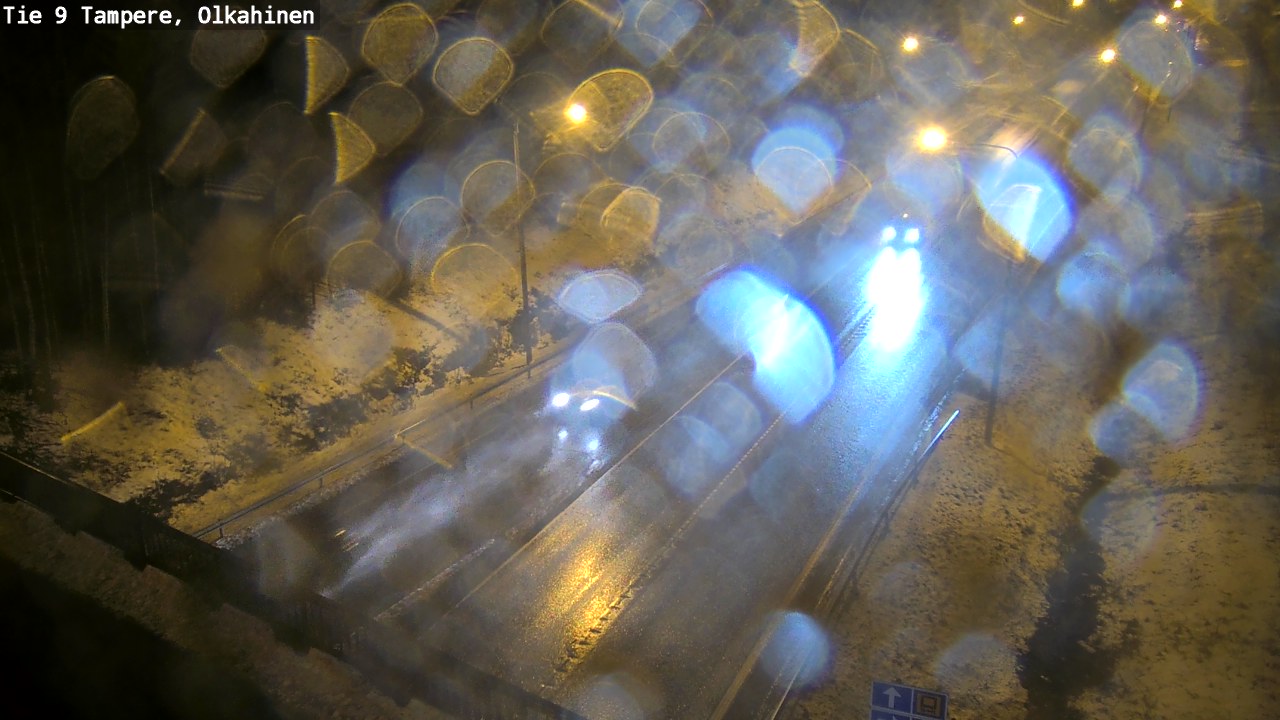 Weather Camera Image Väg 9 Tammerfors, Olkahinen, Tampere, Pirkanmaa